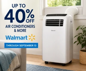 Up to 40% Off Air Conditioners & More at Walmart - Cool the House for Less