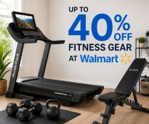 Up to 40% Off Fitness Gear at Walmart - Home Gym Upgrades Get Cheaper