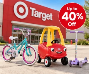 Up to 40% Off Kids' Bikes, Scooters & Ride-On Toys at Target