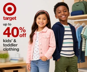 Up to 40% Off Kids’ & Toddler Clothing at Target - More School-Day Outfits for Less