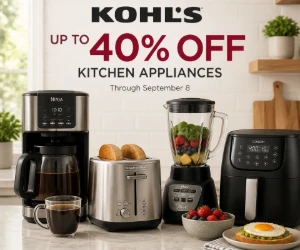 Up to 40% Off Kitchen Appliances at Kohl’s - Countertop Upgrades for Less