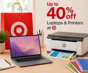 Up to 40% Off Laptops & Printers at Target - A Bigger Back-to-School Tech Upgrade for Less