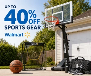 Up to 40% Off Sports Gear at Walmart