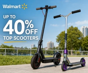 Up to 40% Off Top Scooters at Walmart