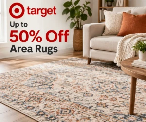 Up to 50% Off Area Rugs at Target, Online Only