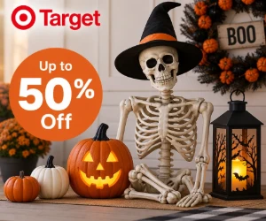 Up to 50% Off Halloween Decorations & Accessories at Target