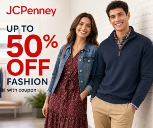 Up to 50% Off JCPenney Fashion With a Coupon