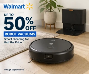 Up to 50% Off Robot Vacuums at Walmart - Smart Cleaning for Half the Price