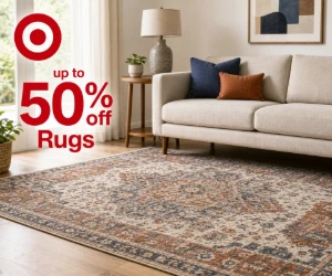 Up to 50% Off Rugs at Target
