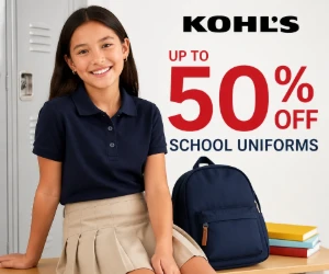Up to 50% Off School Uniforms at Kohl’s - Better Pricing When You Need More Than One Set