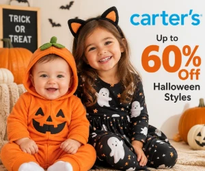 Up to 60% Off Halloween Styles at Carter’s