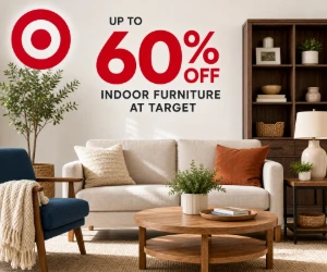 Up to 60% Off Indoor Furniture at Target
