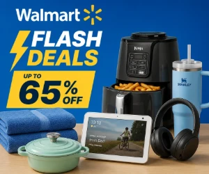 Up to 65% Off Walmart Flash Deals - Limited-Time Savings Across Popular Categories