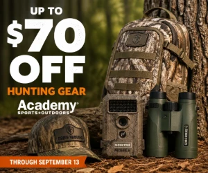 Up to $70 Off Hunting Gear at Academy Sports + Outdoors