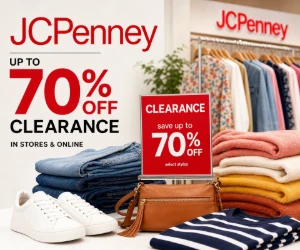 Up to 70% Off JCPenney Clearance