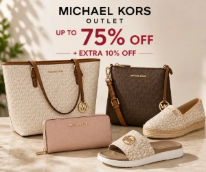 Up to 75% Off Michael Kors Outlet Bags, Wallets & Shoes + Extra 10% Off