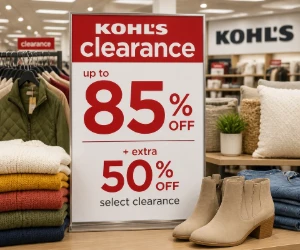 Up to 85% Off Kohl’s Clearance After an Extra 50% Off - Deep Markdowns Worth Digging Through