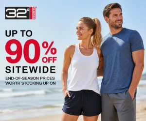 Up to 90% Off Sitewide at 32 Degrees - End-of-Season Prices Worth Stocking Up On