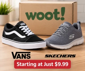 Vans & Skechers Shoes Starting at Just $9.99 at Woot