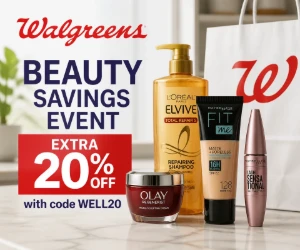 Walgreens Beauty Savings Event: Extra 20% Off with Code WELL20