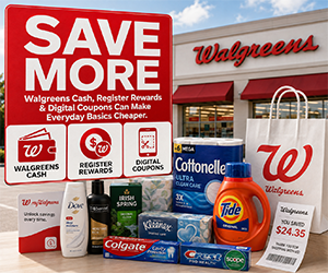 Walgreens Cash, Register Rewards & Digital Coupons Can Make Everyday Basics Cheaper