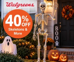 Walgreens Halloween Outdoor Décor: 40% Off Skeletons & More