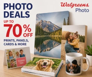 Walgreens Photo Deals: 70% Off Metal & Wood Panels, Prints 50% Off, Cards 50% Off & More