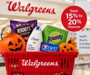 Walgreens Sitewide Sale: Save 15% to 20% on Your Next Order