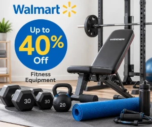 Walmart Fitness Equipment Sale: Up to 40% Off Home Gym Gear