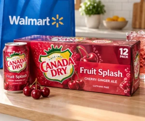 Walmart Grocery Deal: Canada Dry Cherry Ginger Ale 12-Pack Just $6.46 (Was $8.62)