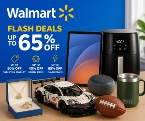 Walmart This Week: Up to 50% Off Tablets & Jewelry, 40% Off Hobby Picks, Flash Deals Up to 65% Off & More