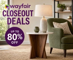 Wayfair Closeout Deals - Up to 80% Off