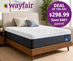 Wayfair Deal of the Day: Firm Gel Memory Foam Mattress for $298.99 - Save $401