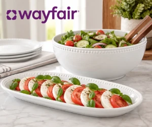 Wayfair Deal of the Day: Serving Bowl & Platter Set for $50.99 - Save $29