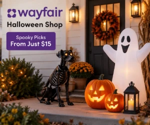Wayfair Halloween Shop: Spooky Picks From Just $15