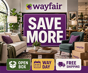 Wayfair Open Box, Way Day & Free Shipping: Simple Ways to Save