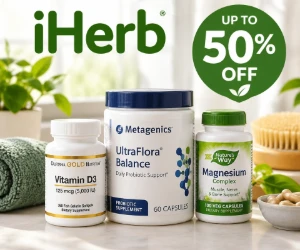 Wellness Deals Up to 50% Off, Metagenics & Daily Vitamins 20% Off & More - iHerb