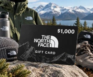 Win a $1,000 The North Face Gift Card - 4 Winners