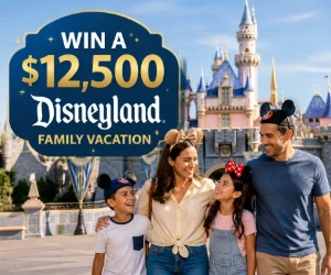 Win a $12,500 Disneyland Family Vacation