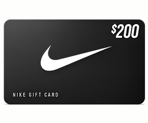 Win a $200 Nike Gift Card