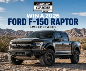 Win a 2026 Ford F-150 Raptor in the NASCAR Cup Series Chase Sweepstakes
