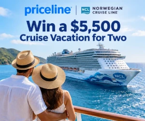 Win a $5,500 Priceline Cruise Vacation for Two
