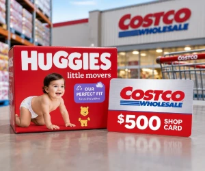 Win a $500 Costco Shop Card from Huggies