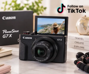 Win a Canon PowerShot G7 X Camera - Perfect for TikTok, Vlogging & Travel