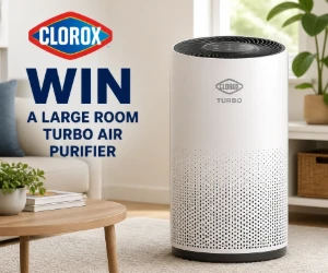 Win a Clorox Large Room Turbo Air Purifier