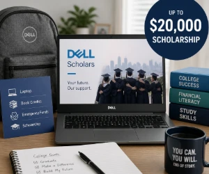 Win a Dell Scholars Package With a Laptop and $20,000 Scholarship