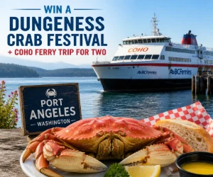 Win a Dungeness Crab Festival + Coho Ferry Trip for Two