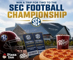 Win a Trip for Two to the SEC Football Championship