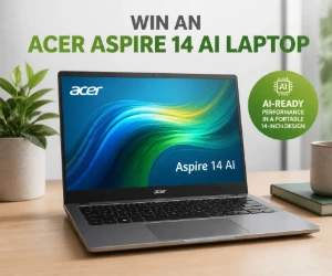 Win an Acer Aspire 14 AI Laptop