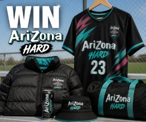 Win AriZona Hard Soccer Jerseys, Puffer Jackets, and More